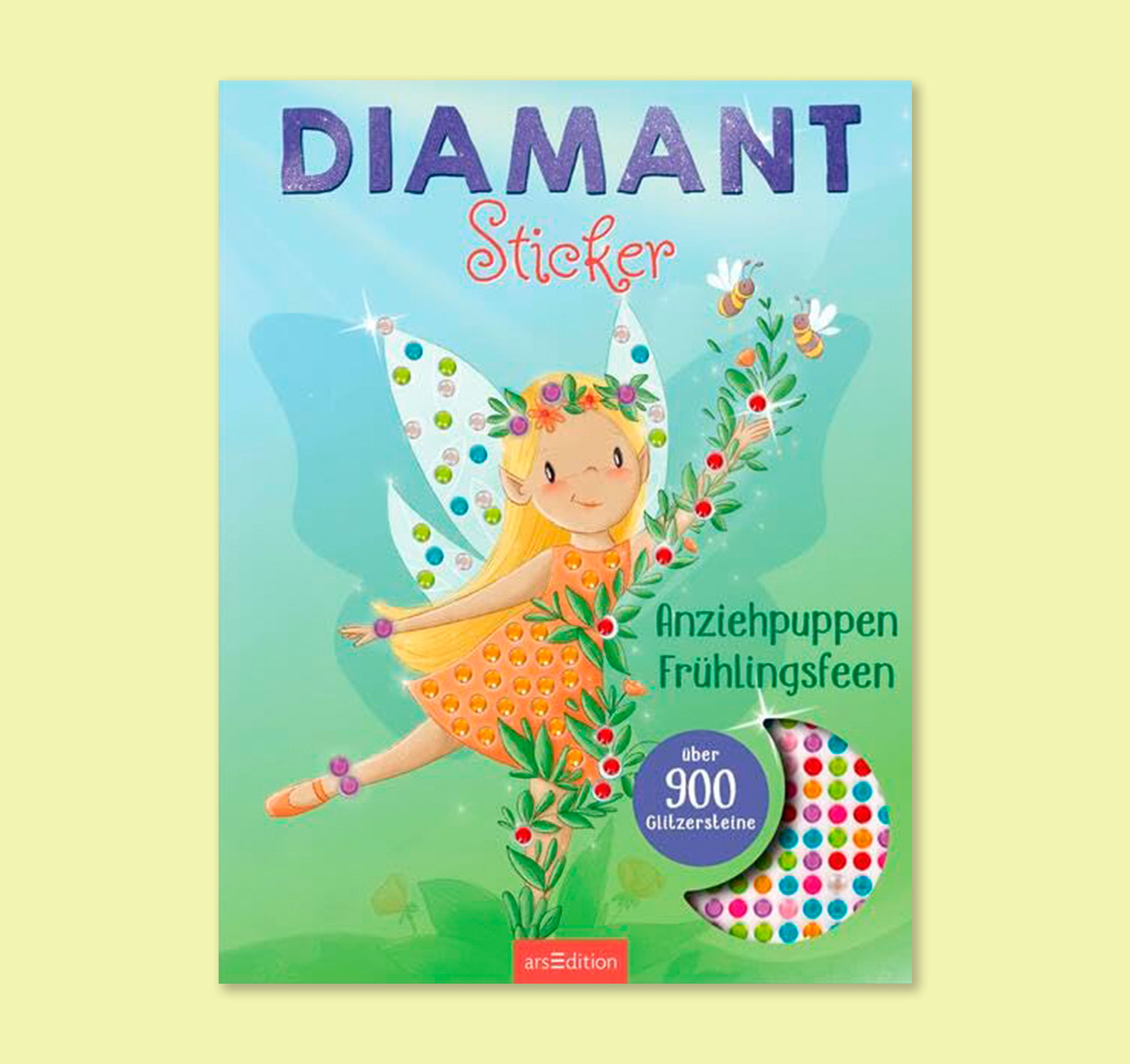 arsEdition Diamantsticker Anziehpuppen – Frühlingsfeen